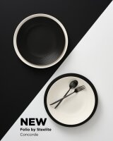 Blanc / Noir (mattiert)