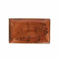 Steelite Platte Rechteckig 27 x 16,8 cm Craft Terracotta