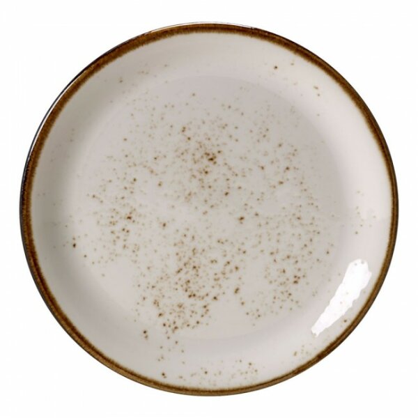 Craft White Plate Coupe 23cm 9"