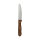 Rounded Serrated Blade Pineapple Wood Handle With Rivets 13cm (5")