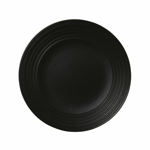 Folio Concorde Teller Coupe 25,5 cm Noir schwarz matt