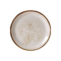 Craft White Plate Coupe 20.25cm 8"