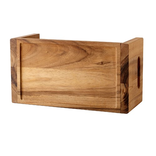 Serviertablett Riser WOOD 31x16x13 cm