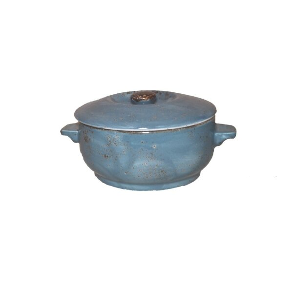 Steelite Casserolle mit Deckel 42,5 cl Craft Blue