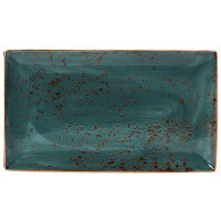 Steelite Rectangle Three 33 x 19,0cm Craft Blue