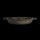 Casserole oval mit Griffen BRONZED GRANIT, 32,4x22,9x5,4 cm 165,6 cl