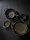 Casserole oval mit Griffen BLACK GRANIT, 32,4x22,9x5,4 cm 165,6 cl