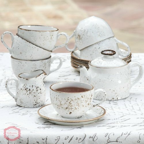 Steelite Kaffeeset white für 6 Personen, 144,90 €