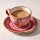 Craft Raspberry Saucer D/W L/S 14.5cm 5 3/4"