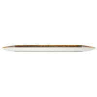 Steelite Platte Square 33x19 cm Vesuvius Amber