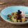 Aura Aqua Bloom deep plate 25cm