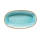 Aura Aqua Gourmet Platte oval 24x14cm