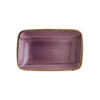 Aura Blackberry Moove rectangular dish 16x9cm