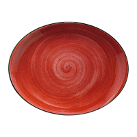 Aura Passion Moove Oval plate 31x24cm