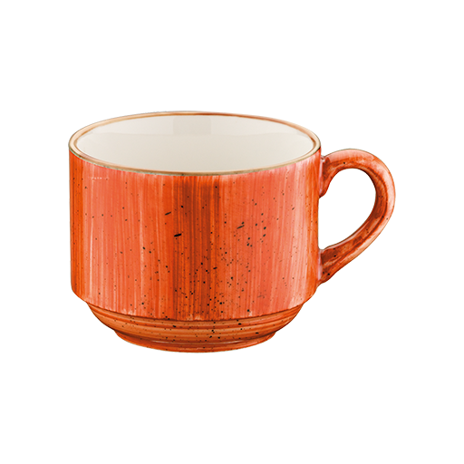 Aura Terracotta Banquet Stackable cup 21cl