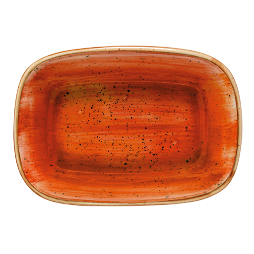 Aura Terracotta Gourmet Rechteckschale 17x11,5cm