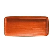 Aura Terracotta Moove Plate 34x16cm