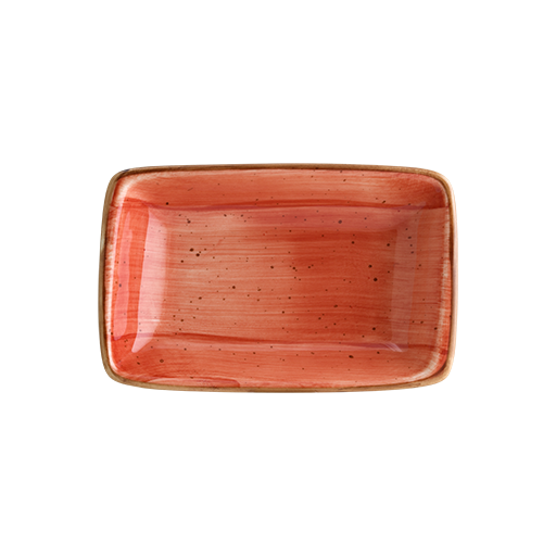 Aura Terracotta Moove Rechteckschale 16x9cm