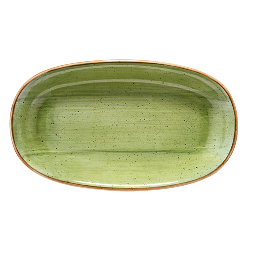 Aura Therapy Gourmet Oval plate 19x11cm