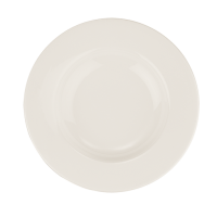 Banquet Cream Deep plate 23cm