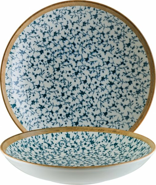 Calif Bloom Deep plate 23cm