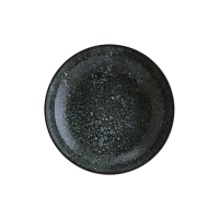 Cosmos Black Bloom Deep plate 25cm