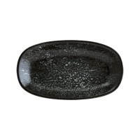 Cosmos Black Gourmet Platte oval 24x14cm