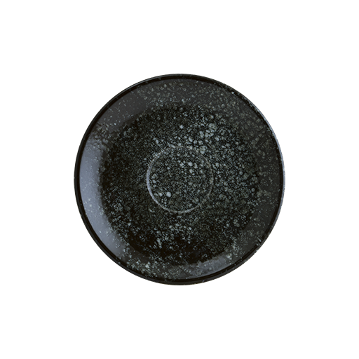 Cosmos Black Gourmet Saucer 12cm