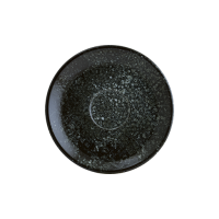 Cosmos Black Gourmet Saucer 12cm