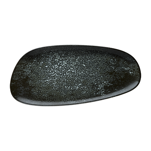 Cosmos Black Vago Plate 36cm