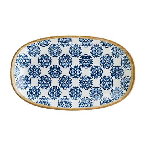 Lotus Gourmet Oval plate 24x14cm