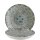 Luca Mosaic Bloom deep plate 25cm
