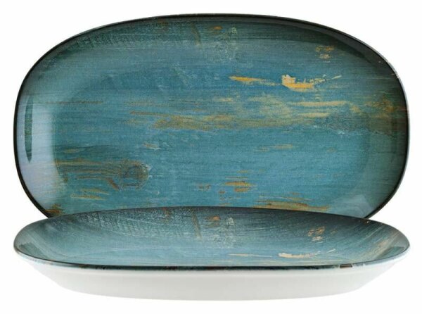 Madera Mint Gourmet Platte oval 19x11cm