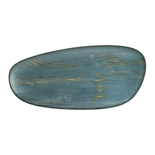 Madera Mint Vago Platte oval 36cm