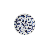 Messina Blue Plate Coupe 15.25cm 6