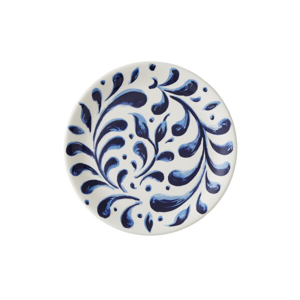 Messina Blue Plate Coupe 20.25cm 8"