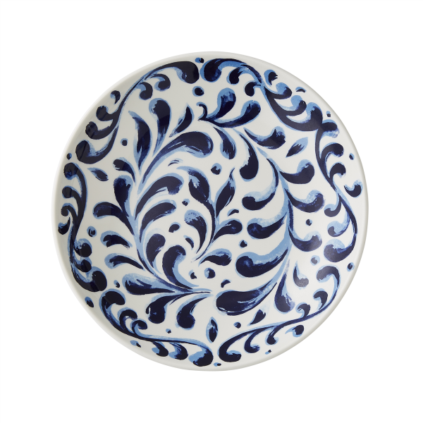 Messina Blue Plate Coupe 25.5cm 10"