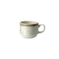 Steelite Tasse 8,5 cl stapelbar Antoinette Weiß