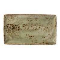 Steelite Rectangle Three 33 x 19,0cm Craft Green