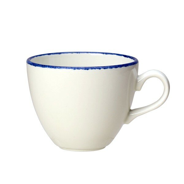 Steelite Tasse 28,5 cl Blue Dapple Weiß