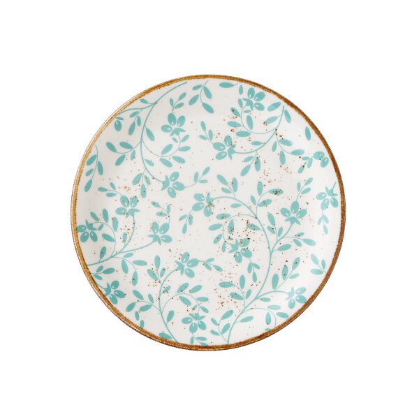 Steelite Teller Coupe 20,3 cm Impressions Flora Aqua
