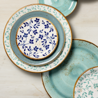 Steelite Teller Coupe 15,25 cm Impressions Flora Blue