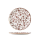 Flora Brown Coupe Plate 20.25cm (8")