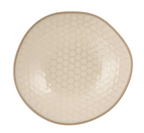 Teller tief 22x20,5 cm Kypseli Beige
