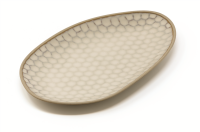 Platte oval 22,5x13 cm Kypseli Beige