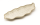 Platte Blattform 34,5x13 cm Kypseli Beige