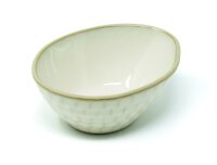 Schale 10,5x8,5 cm Kypseli Beige