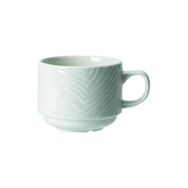 Steelite Tasse stapelbar 17 cl Optik Weiß