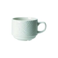 Steelite Tasse stapelbar 17 cl Optik Weiß