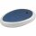 Gourmet-Trockeneis-Platte 32x21,5 cm Abyssos Matt Weiß Blau